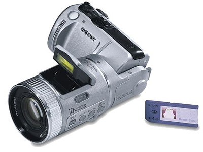 索尼DSC-F505V數碼相機產品圖賞